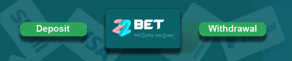 22Bet Sportsbook Banking Options for SA Players Banner