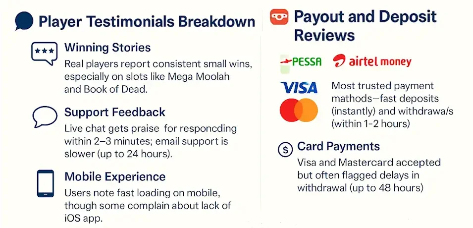 African Grand Casino Real Player Experiences Banner