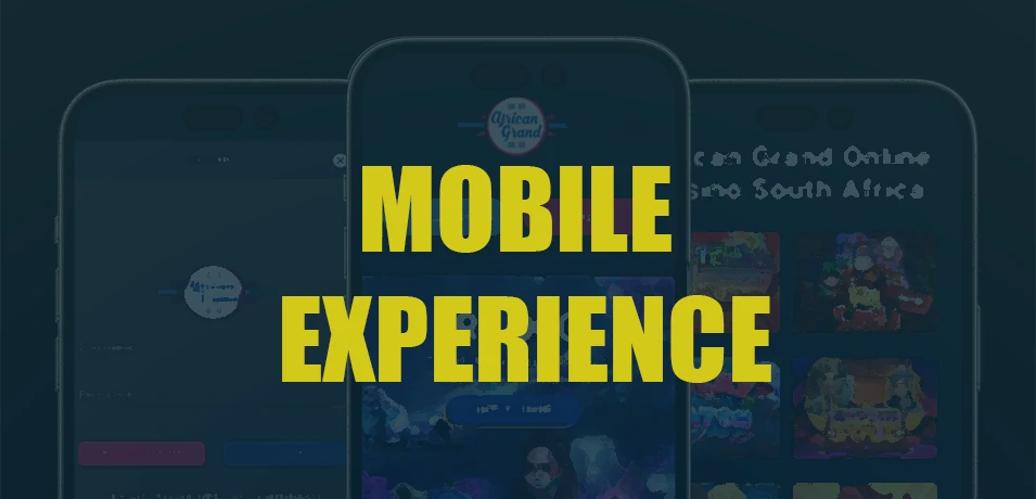 African Grand Casino Mobile Gaming Guide Banner
