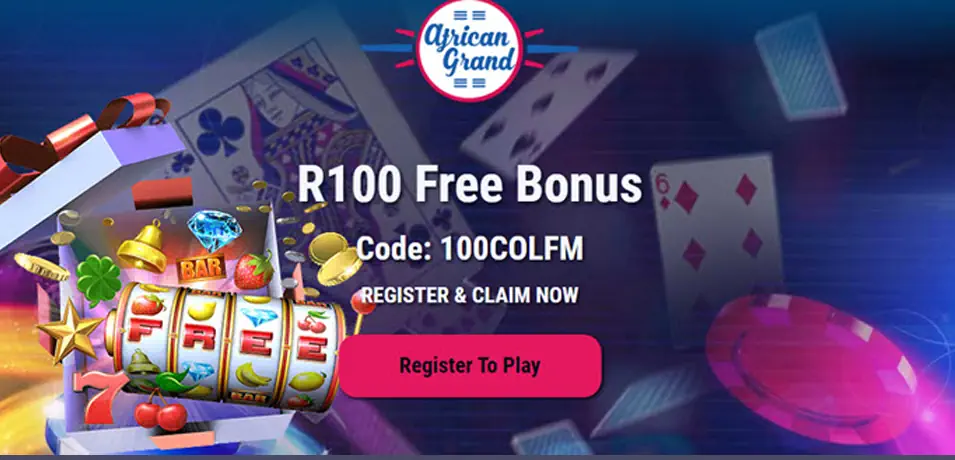 African Grand Casino Bonuses Screenshot