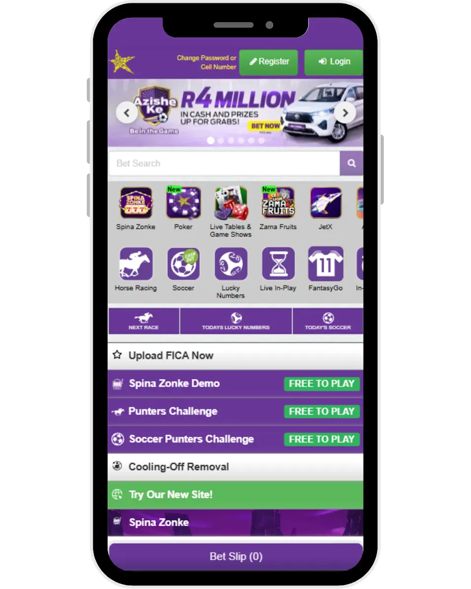 App Hollywoodbets – Great for local sports fans Screenshot