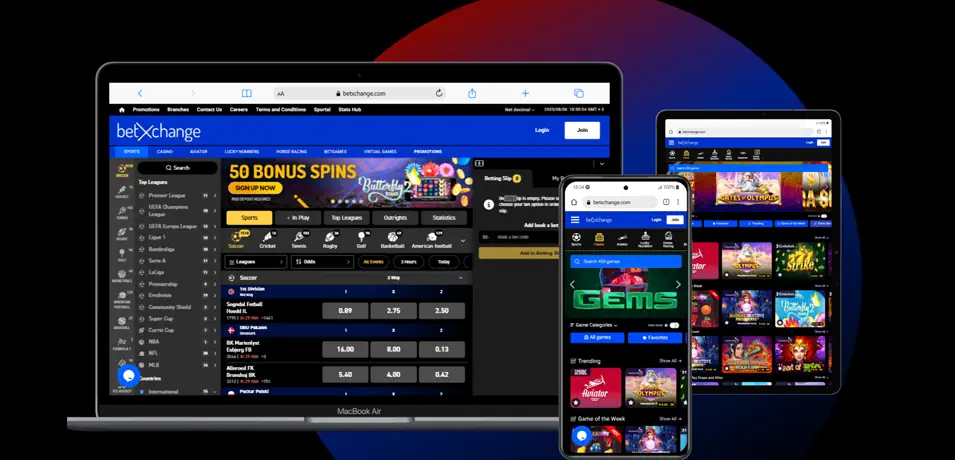 BetXchange Sportsbook User Experience: Mobile, Desktop & Apps Banner