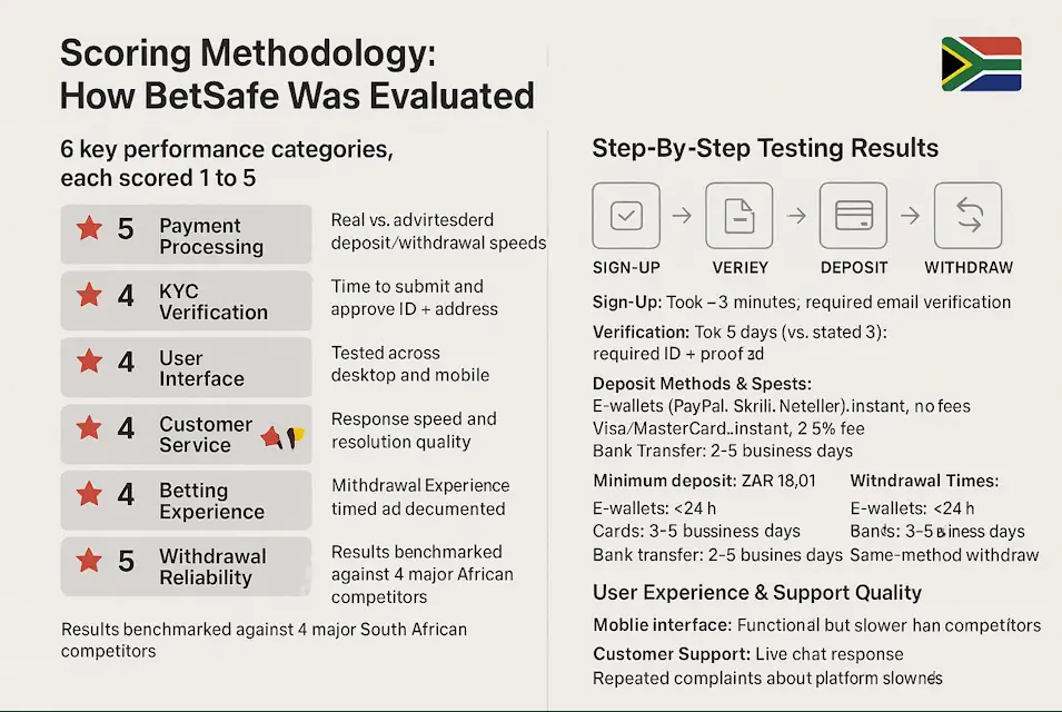 Betsafe Sportsbook Real-World Betting Experience Infographic