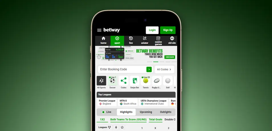 Betway Casino Mobile Experience Banner