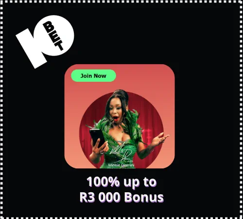 10Bet Casino 100% deposit match up to R3000 Banner