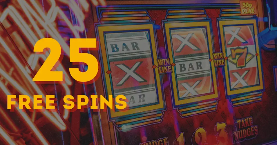 25 Free Spins in South Africa Banner