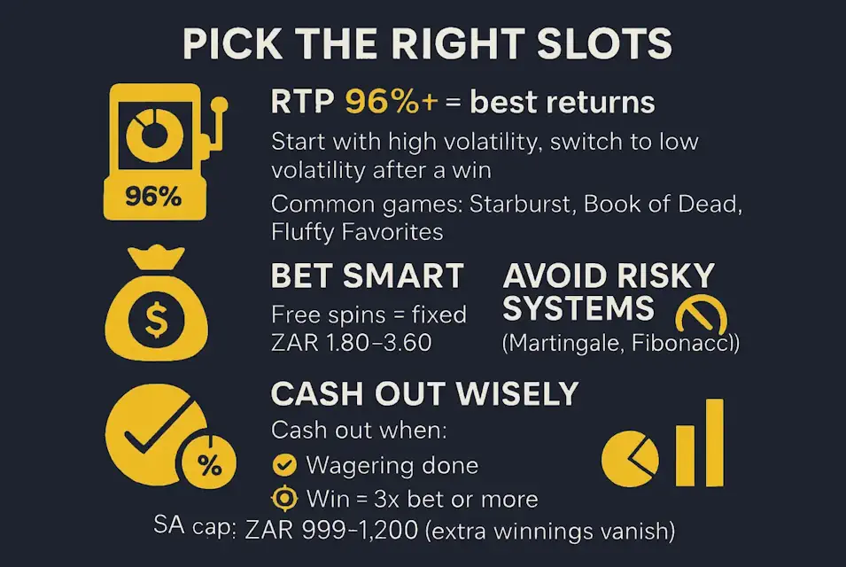 Expert Strategies for Free Spins Casino Success Infographic