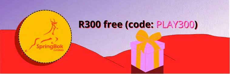 Springbok Casino Features and bonus terms Banner