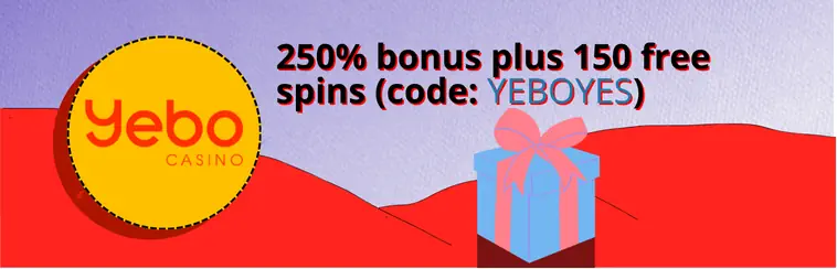 Yebo Casino Bonus Code Banner