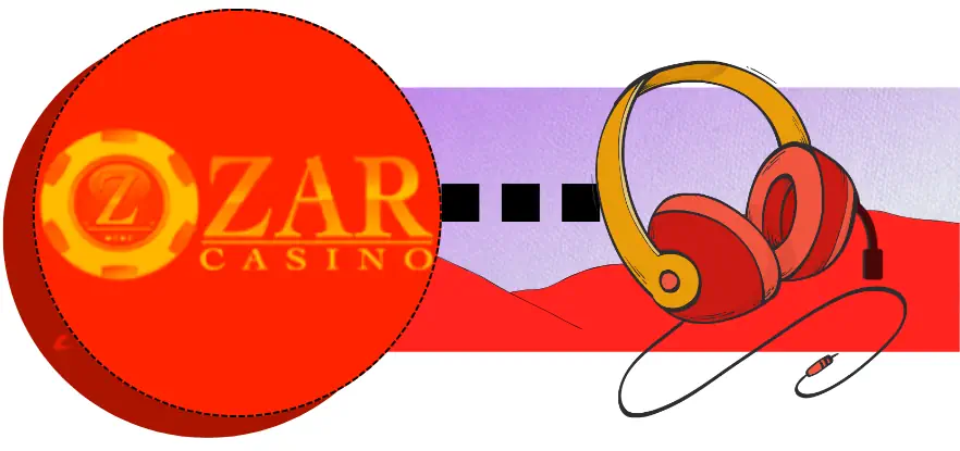 ZAR Casino Customer support and reliability Banner