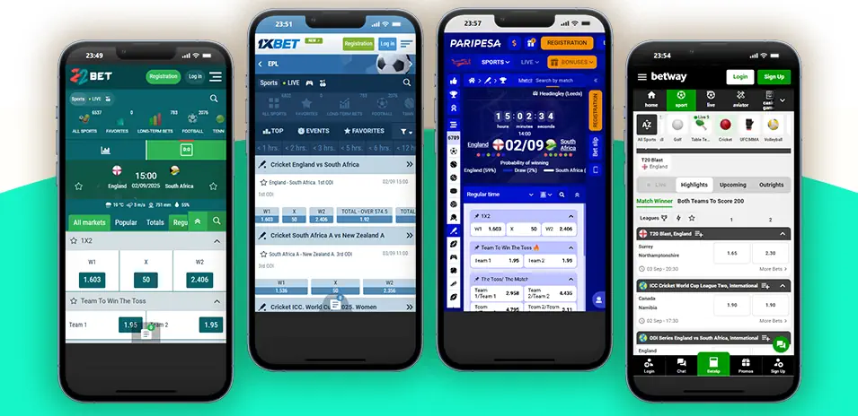 Cricket Mobile Apps Banner