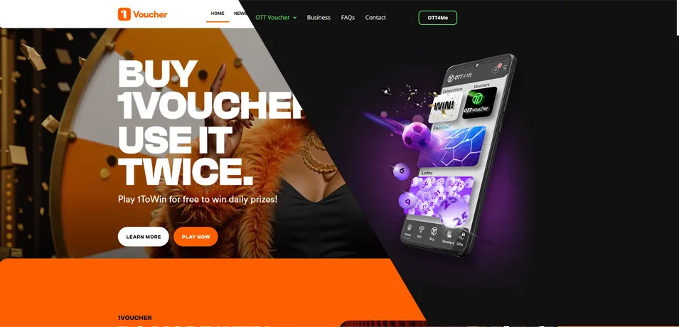 Deposit Method 1Voucher & OTT Voucher Banner