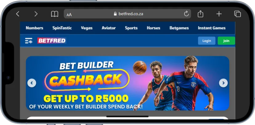 Betfred Mobile Screenshot