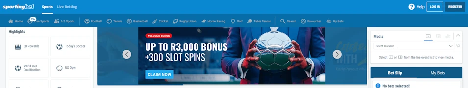 Sportingbet Screenshot