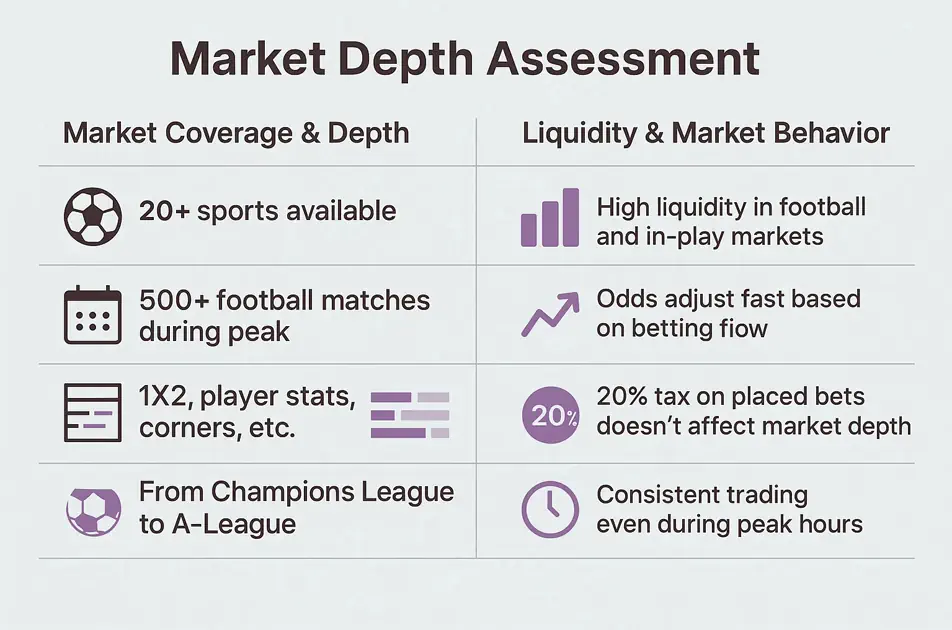 Helabet Casino Market Depth Assessment Infographic