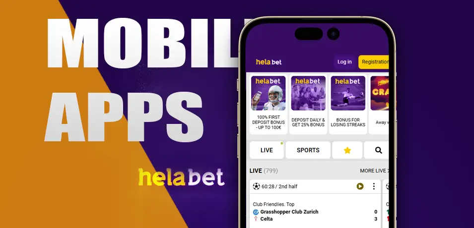 Helabet Casino App Banner