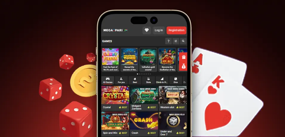 Megapari Casino Mobile Experience Banner