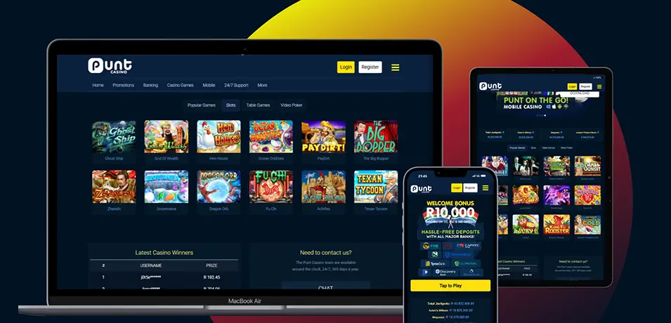 Punt Casino Platform Performance Review Banner