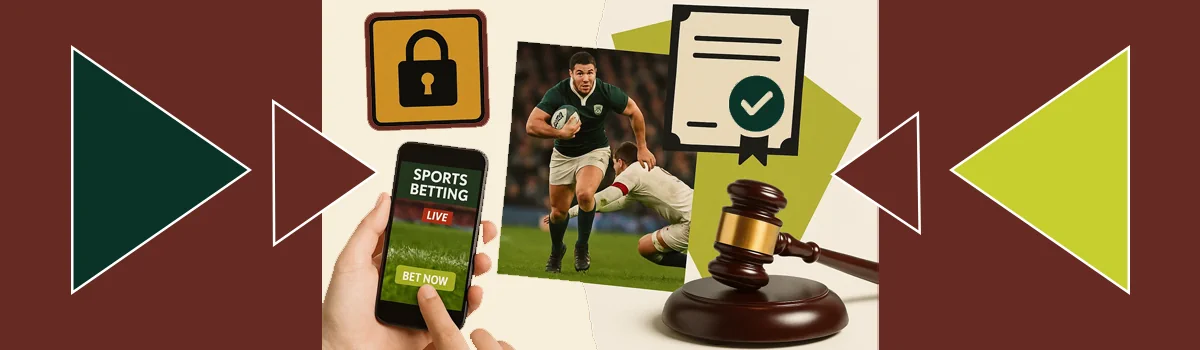Rugby Betting Security, Licensing & Fair Play Banner