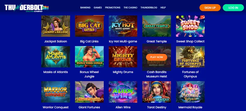 Thunderbolt Games Screenshot