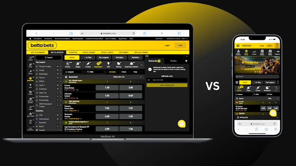 Bettabets User Experience: Mobile and Desktop Banner