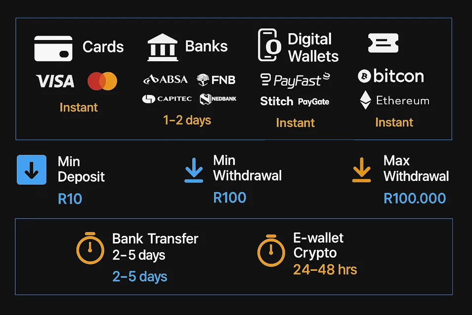 LottoStar Sportsbook Banking System Overview Infographic
