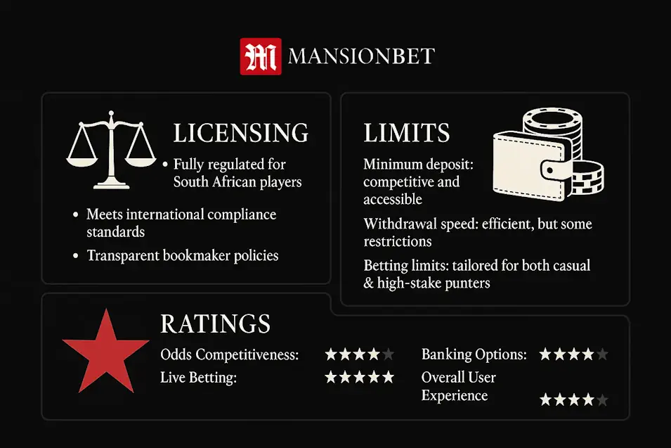 MansionBet Sportsbook Odds Quality & Payout Margins Infographic