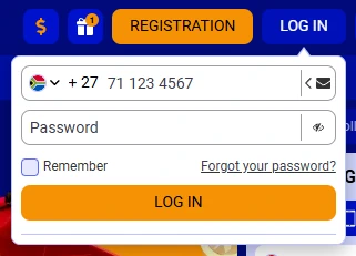 Paripesa Sportsbook Login Screenshot