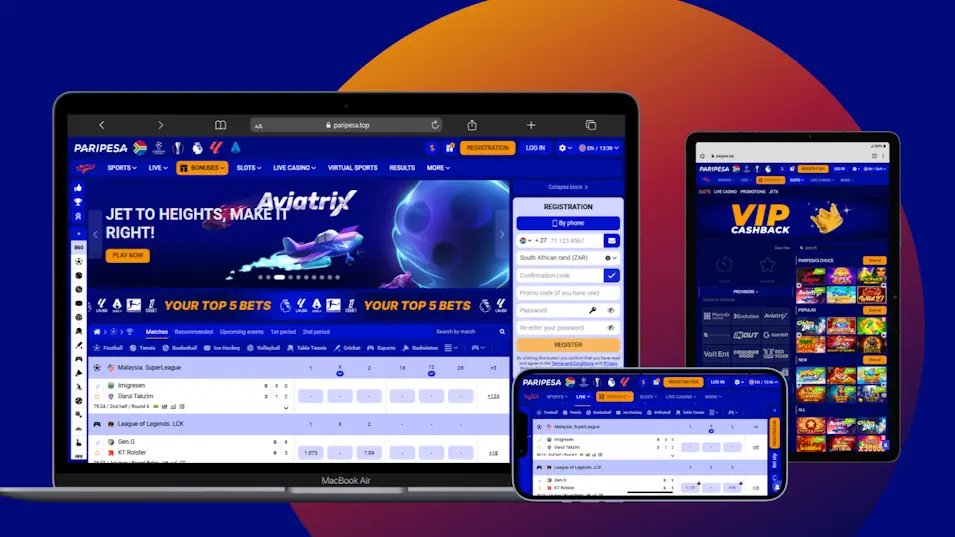 Paripesa Sportsbook Platform Review Banner