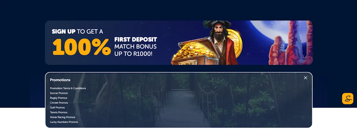 Sunbet Bonuses Banner