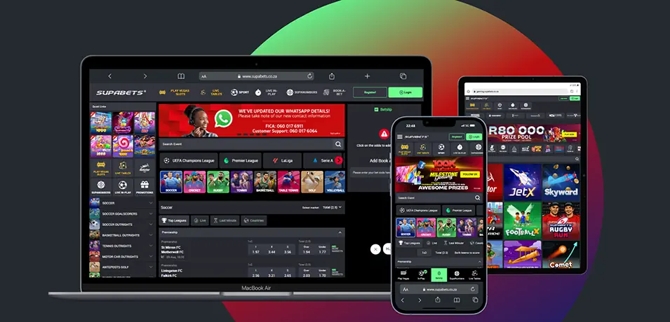 Supabets Sportsbook Casino Overview and Licensing Banner
