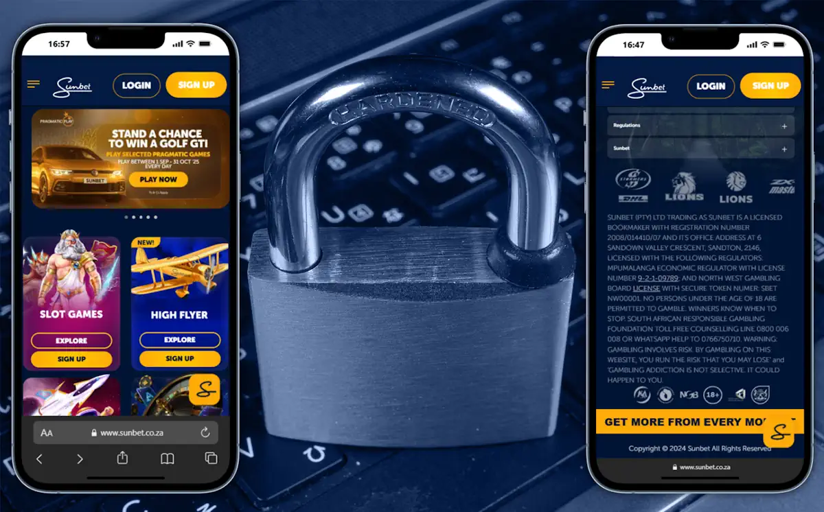 Sunbet Safety & Fairness: Security Measures Banner