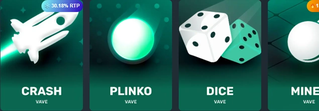 Vave Casino Vave - Best for Beginners Screenshot