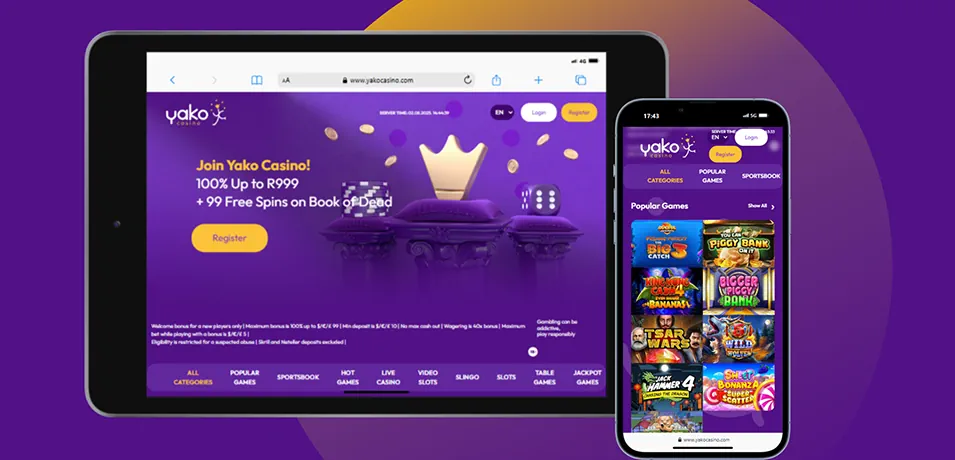 Yako Casino Mobile Gaming Experience Screenshot