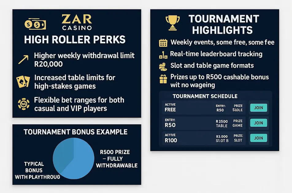 ZARbet Casino Real Money Gaming Experience Infographic
