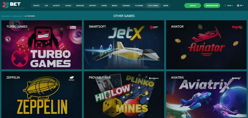 22bet aviator games Screenshot