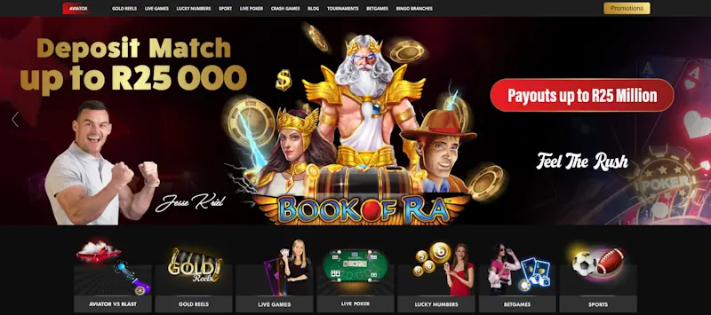 Gates of Olympus Slot at Goldrush Casino Screenshot