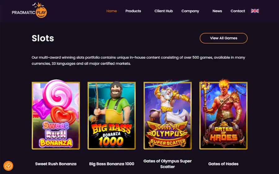 Pragmatic Play Screenshot