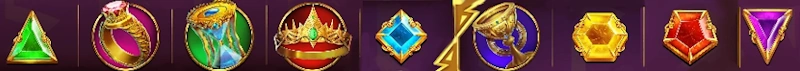 Gates of Olympus Slot Symbols Screenshot
