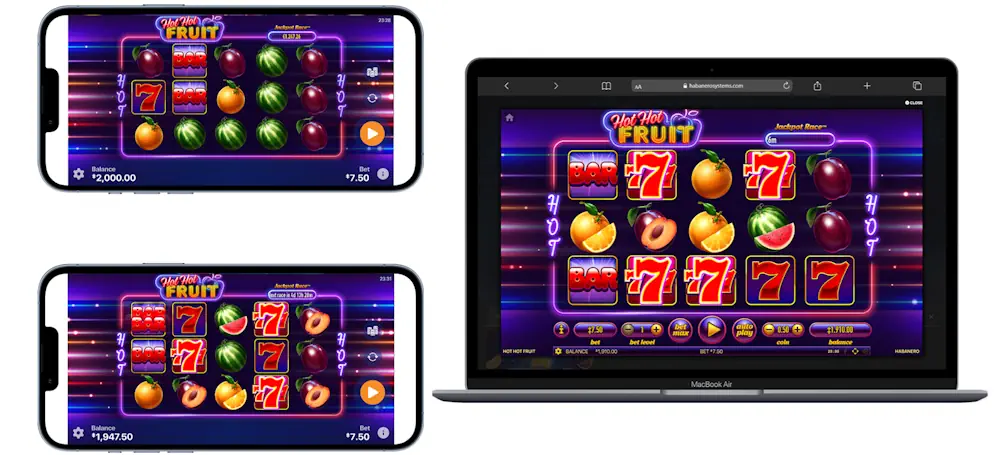 Hot Hot Fruit Slot Platforms Screenshot