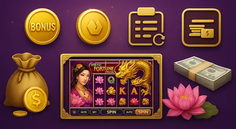 Mystic Fortune Deluxe Prive Slot Real-Money Test Results Banner