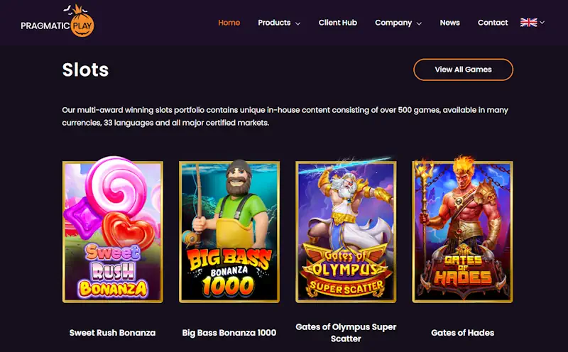 Pragmatic Play Screenshot