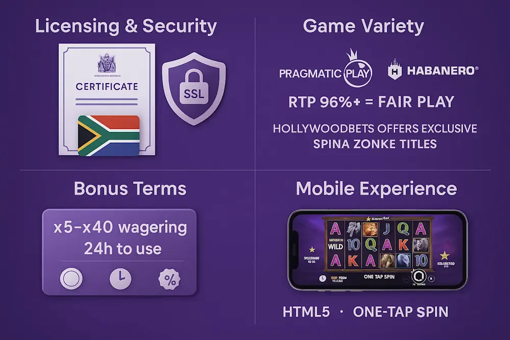 Spina Zonke Slot Tips for Choosing Infographic