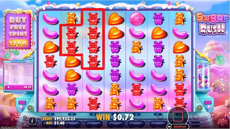 Sugar Rush Slot Mechanics of 2x multiplier Part 2 Screenshot