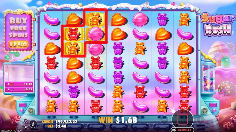Sugar Rush Slot Mechanics of 2x multiplier Part 4 Screenshot