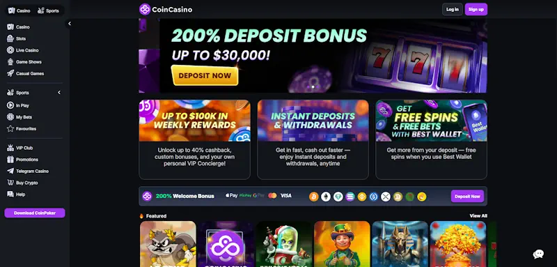 Coin Casino Screenshot