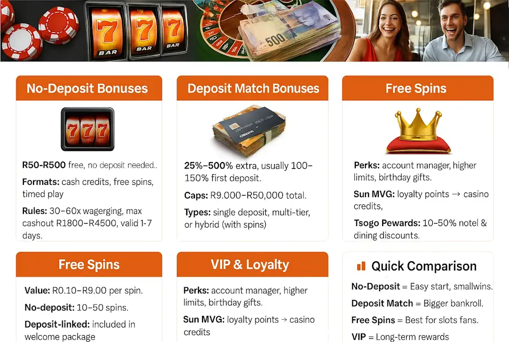 Welcome Bonuses and Promotions at New Casino Sites Infographic