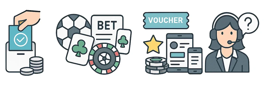 OTT Vouchers Selection Criteria for the Best OTT Voucher Betting and Casino Sites Banner