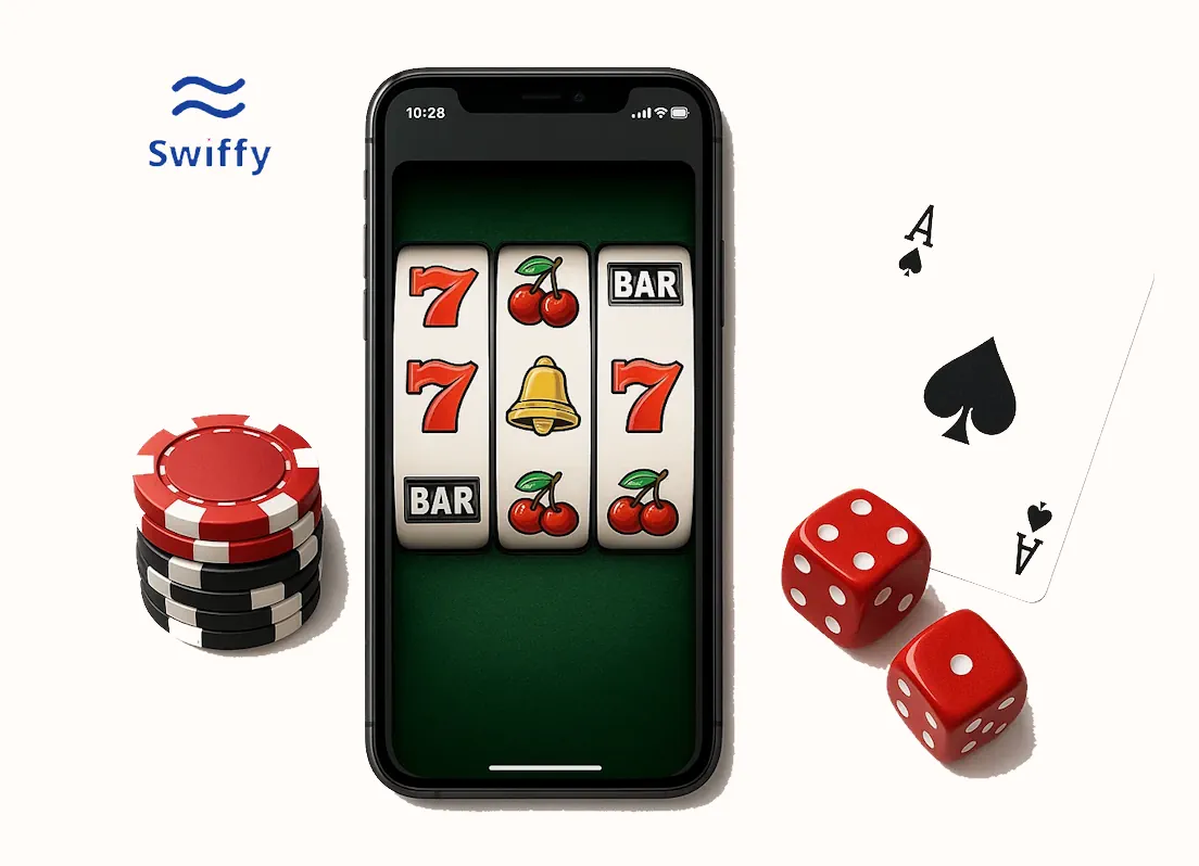 Swiffy EFT Mobile Gambling Experience with Swiffy Banner