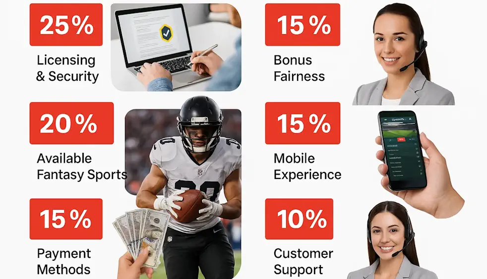 How We Tested & Ranked Fantasy Sports Bookmakers Banner